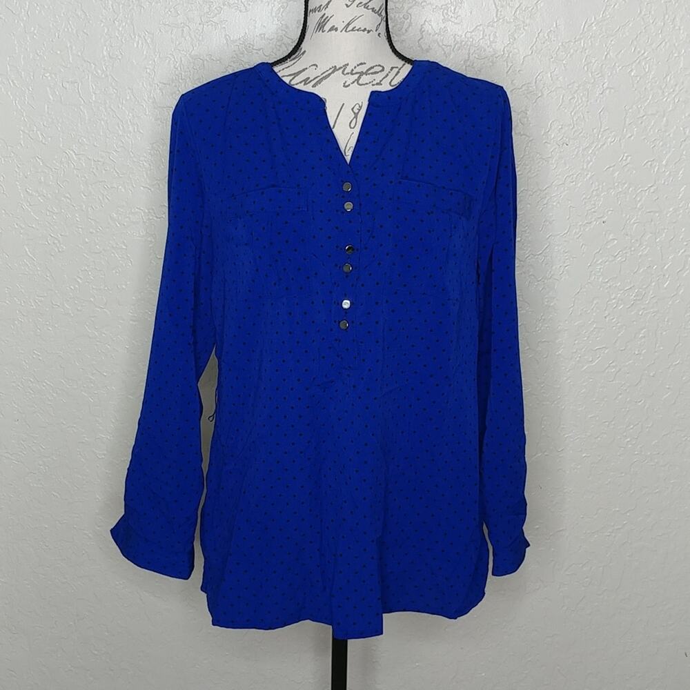 Notations Polka Dot Top Size M